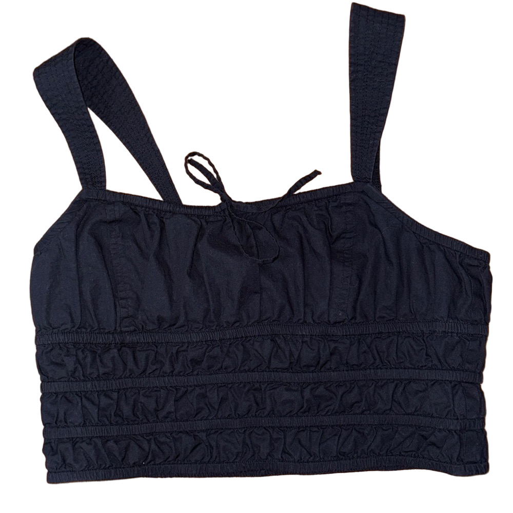 Sunday Best Aritzia Black Crop Top Size Large